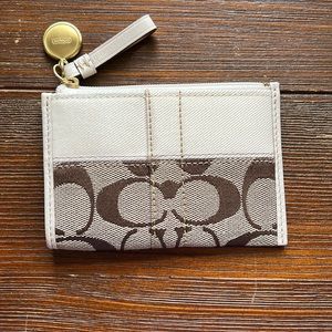Coach change purse
